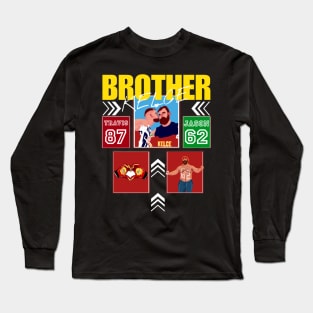Jason Kelce x Travis Kelce Long Sleeve T-Shirt